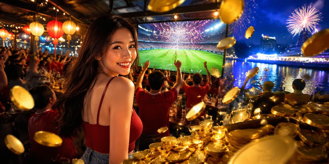 Không khí chợ đêm Hà Nội và người dùng theo dõi ưu đãi a7iv trên điện thoại