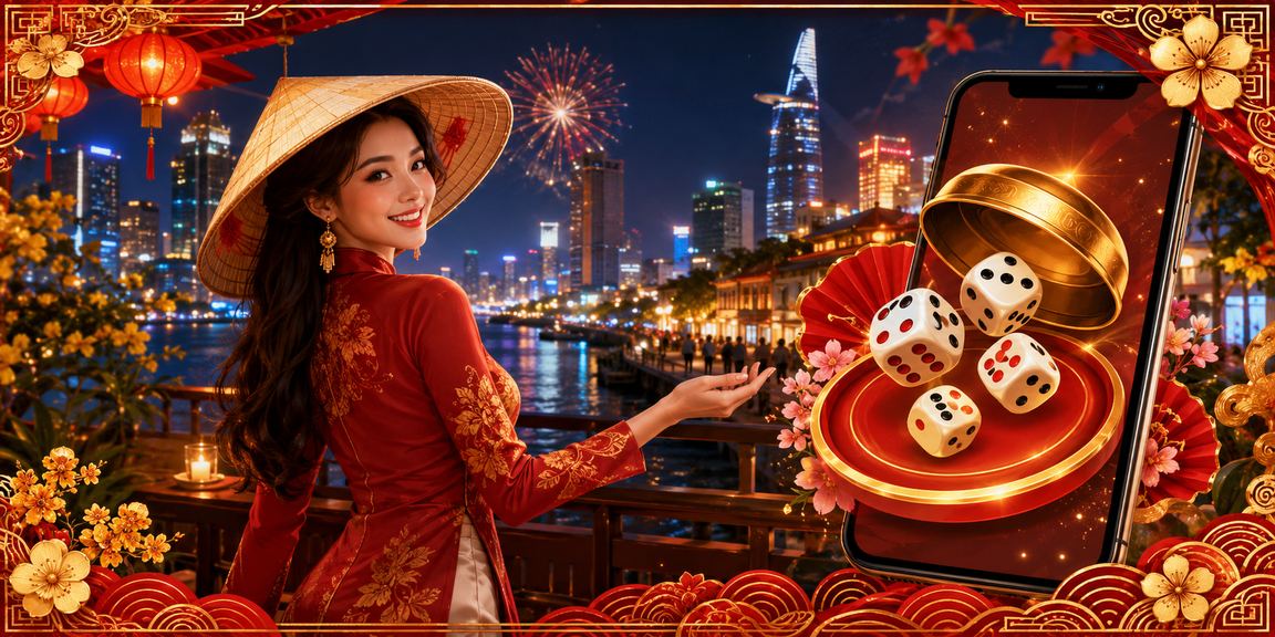 Trò chơi xúc xắc tài xỉu truyền thống bên chiếc nón lá tại Thành phố Hồ Chí Minh
